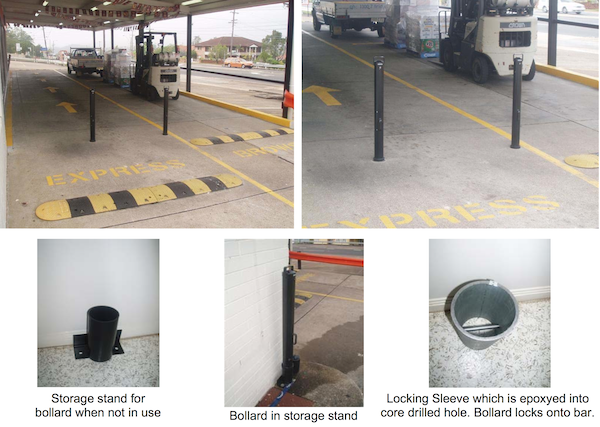 Removable Bollards